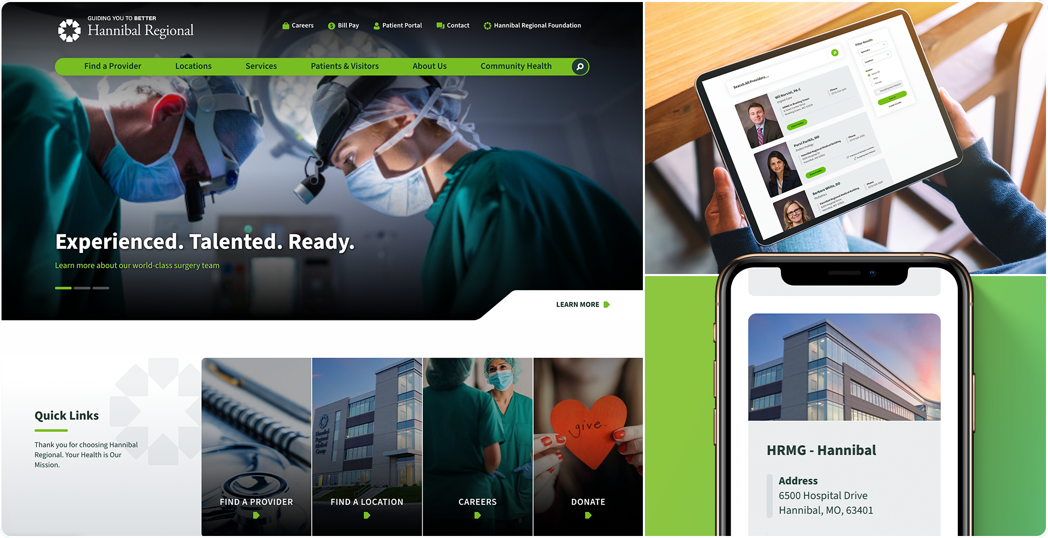 View the Hannibal Regional Health project details