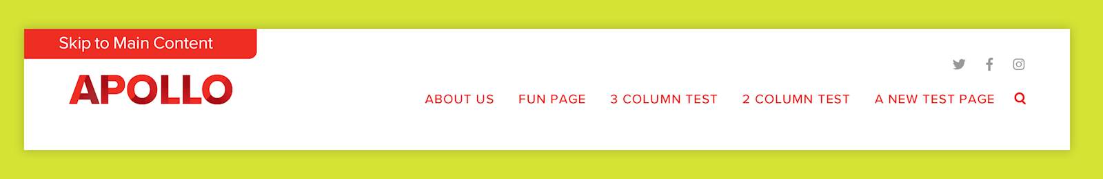 Accessible websites use a 
