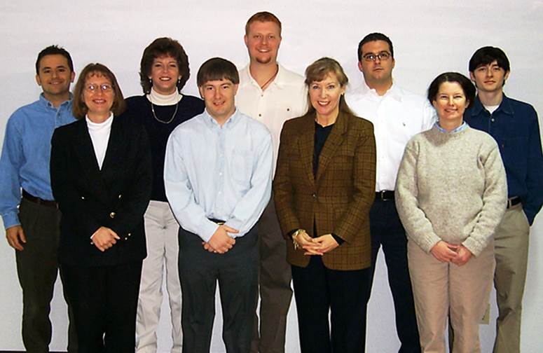 LRS Web Design and Development team in late 2000.