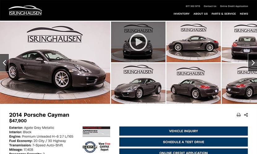 View the Isringhausen Imports project details