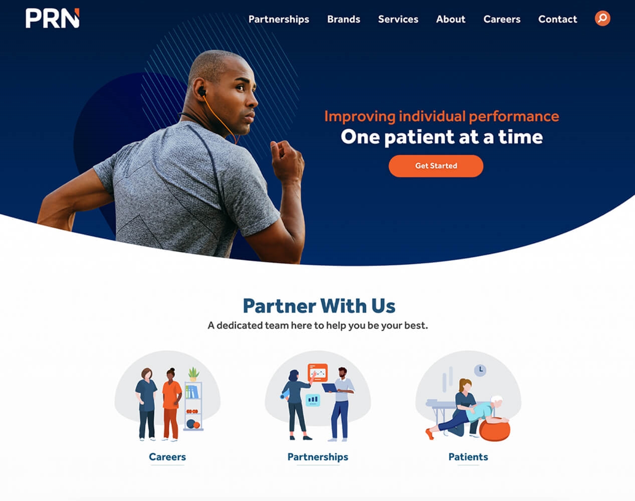 Health Care Website Design